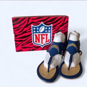 NFL Los Angeles Chargers Gladiator Sandals